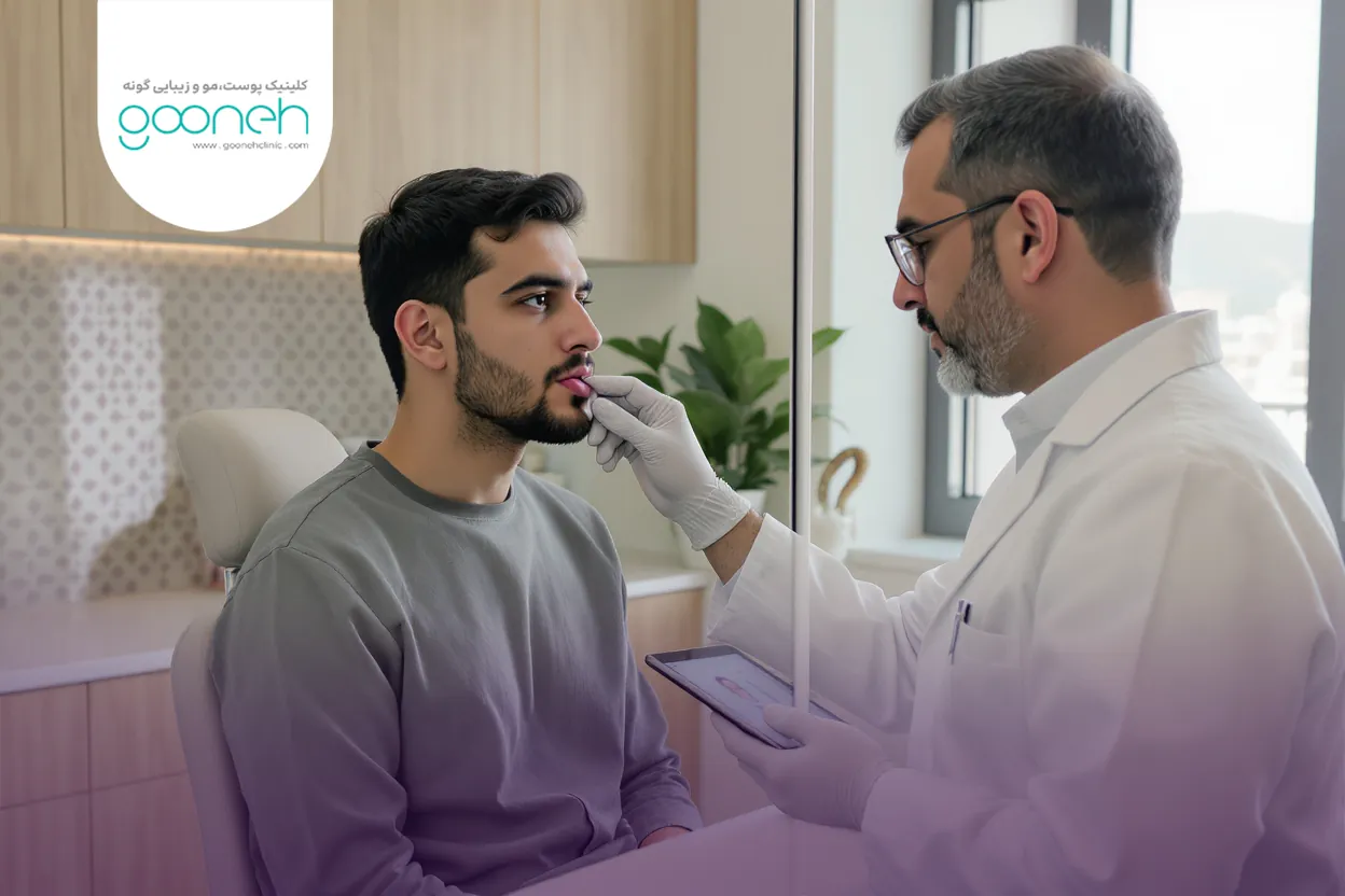کج شدن لب بعد از ساکشن غبغب - مسیر عصب و نواحی پرخطر