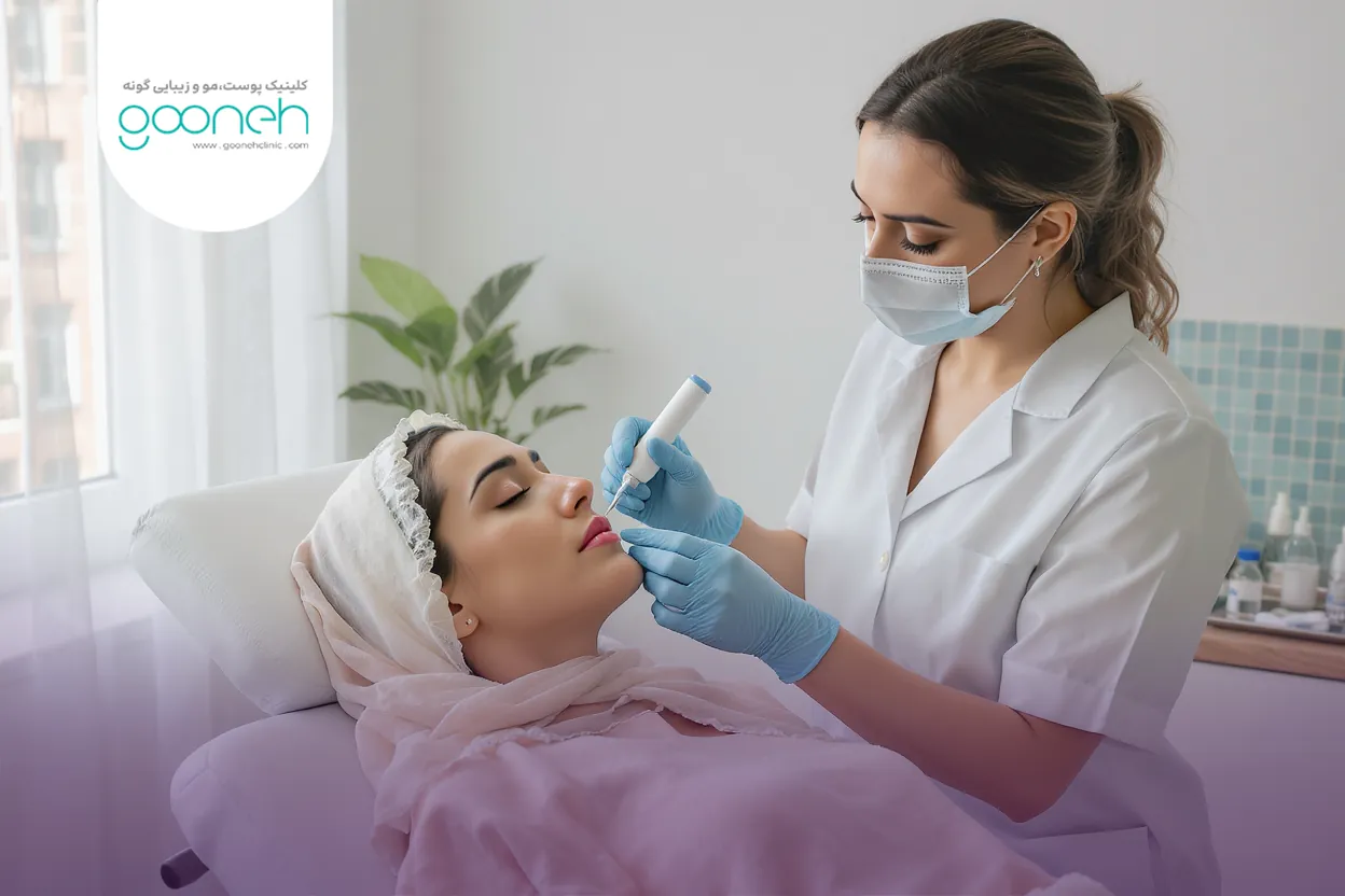 نتایج مزوتراپی صورت برای لک؛ یکنواخت شدن رنگ چهره و کاهش تیرگی‌ها