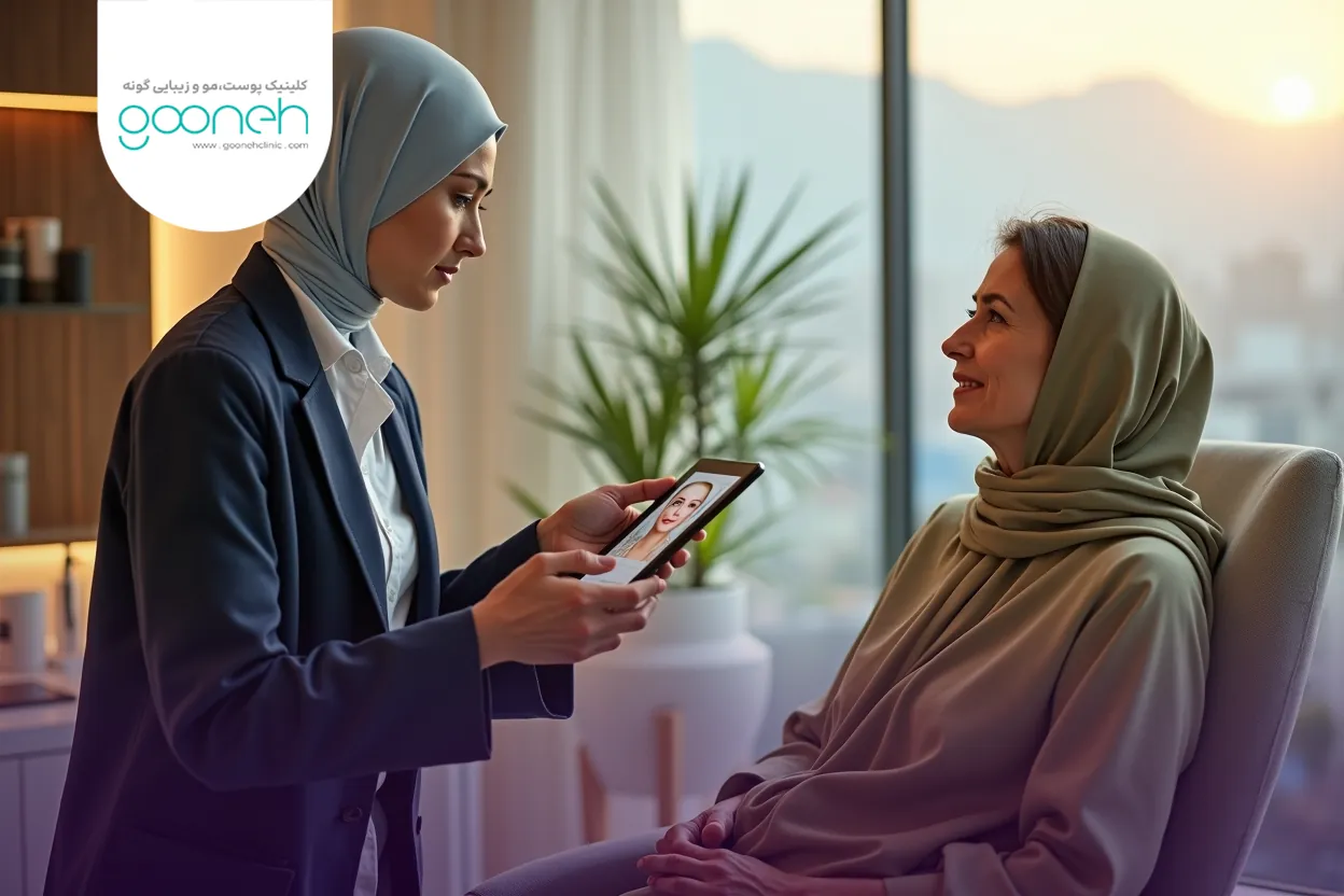 Facial sagging after fat injection 3 علت افتادگی صورت بعد از تزریق چربی و تاثیر حجم بالای تزریق