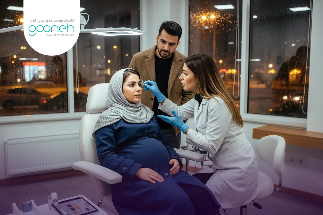 Eyebrow transplant during pregnancy 2 بهترین زمان انجام پیوند ابرو بعد از زایمان و پایان شیردهی