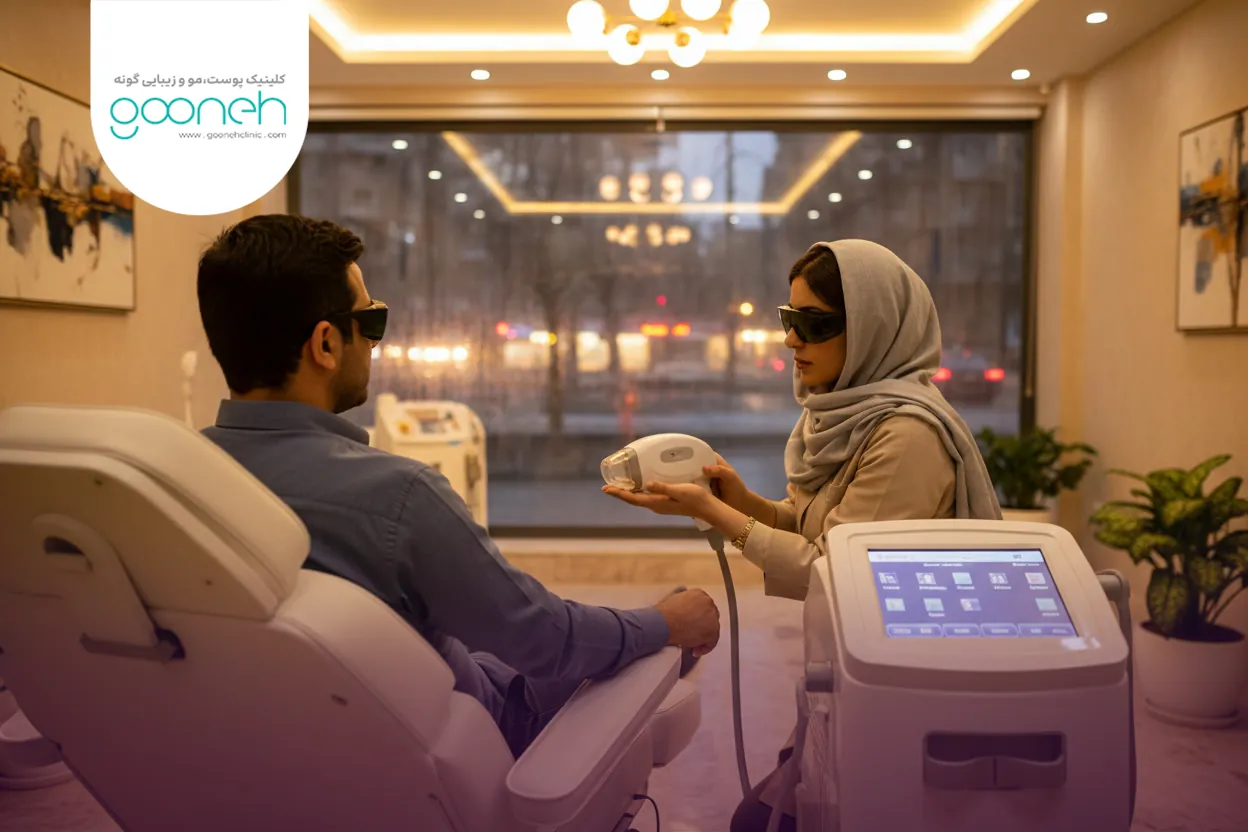 How laser hair removal works 3 مراحل انجام جلسه لیزر موهای زائد در کلینیک