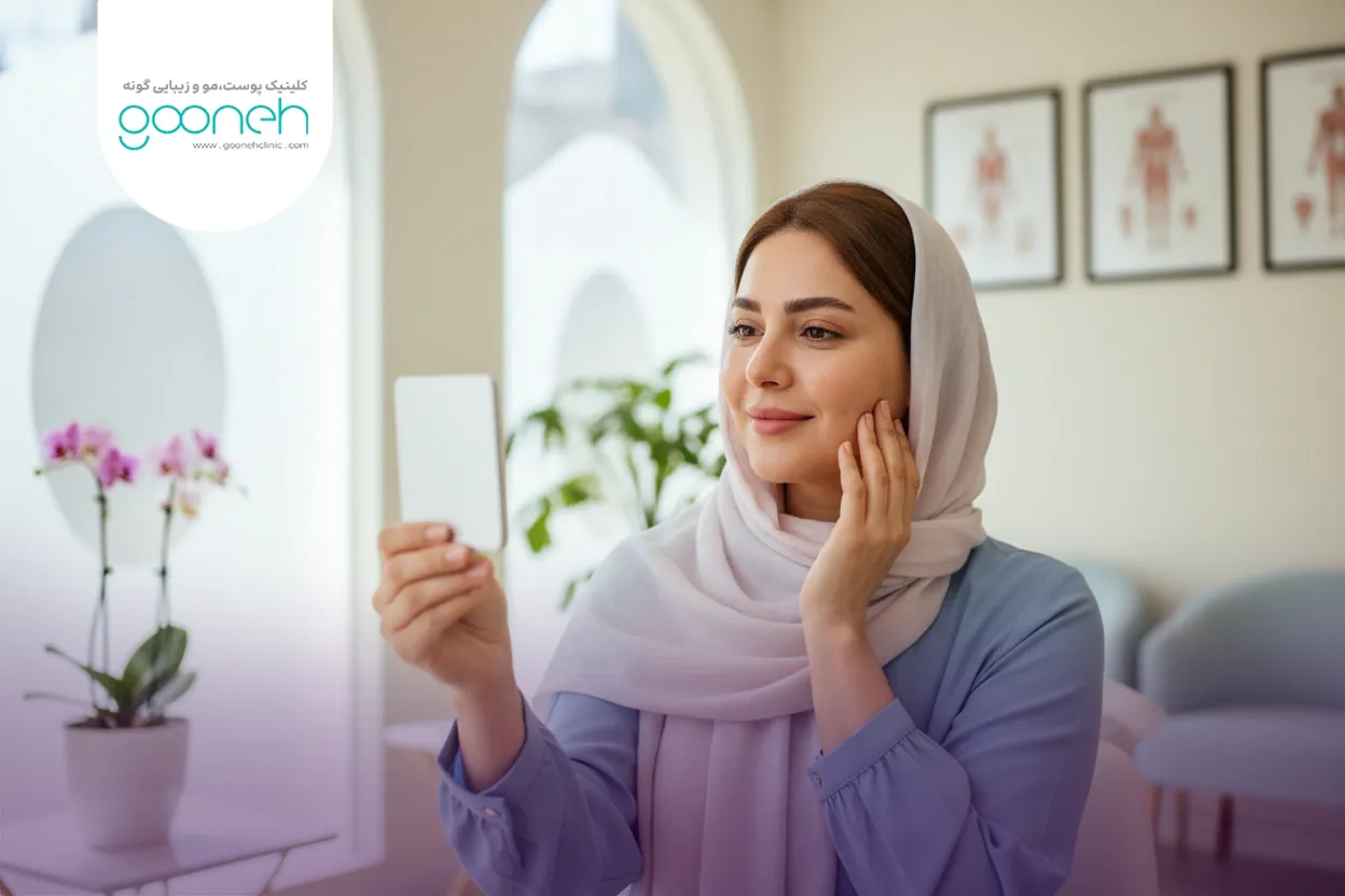 روند بهبود و طبیعی شدن صورت بعد از تزریق چربی