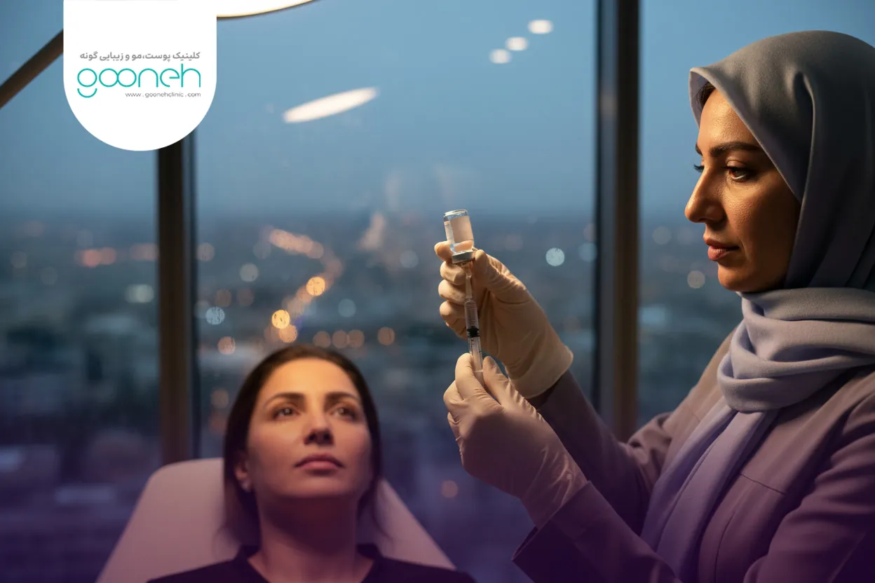 Jalpro 3 پوست شاداب و آبرسانی شده پس از دوره تزریق مزوژل جالپرو