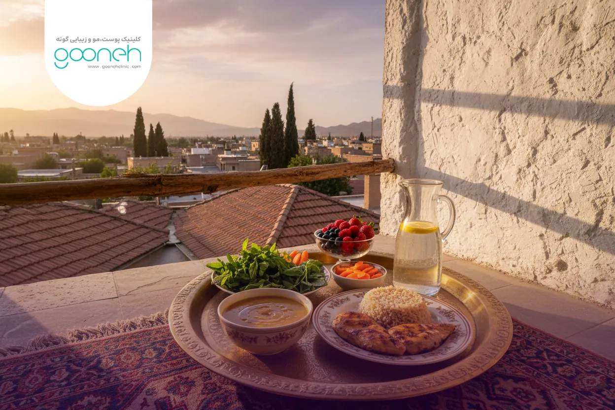 نوشیدنی های مناسب و نکات تغذیه بعد از کاشت ابرو