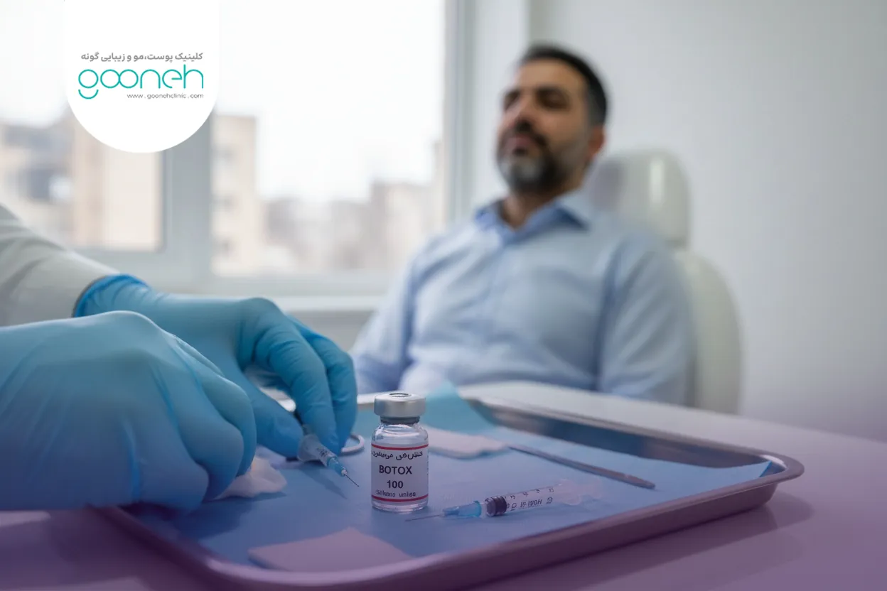 تزریق بوتاکس گردن برای خطوط گردن