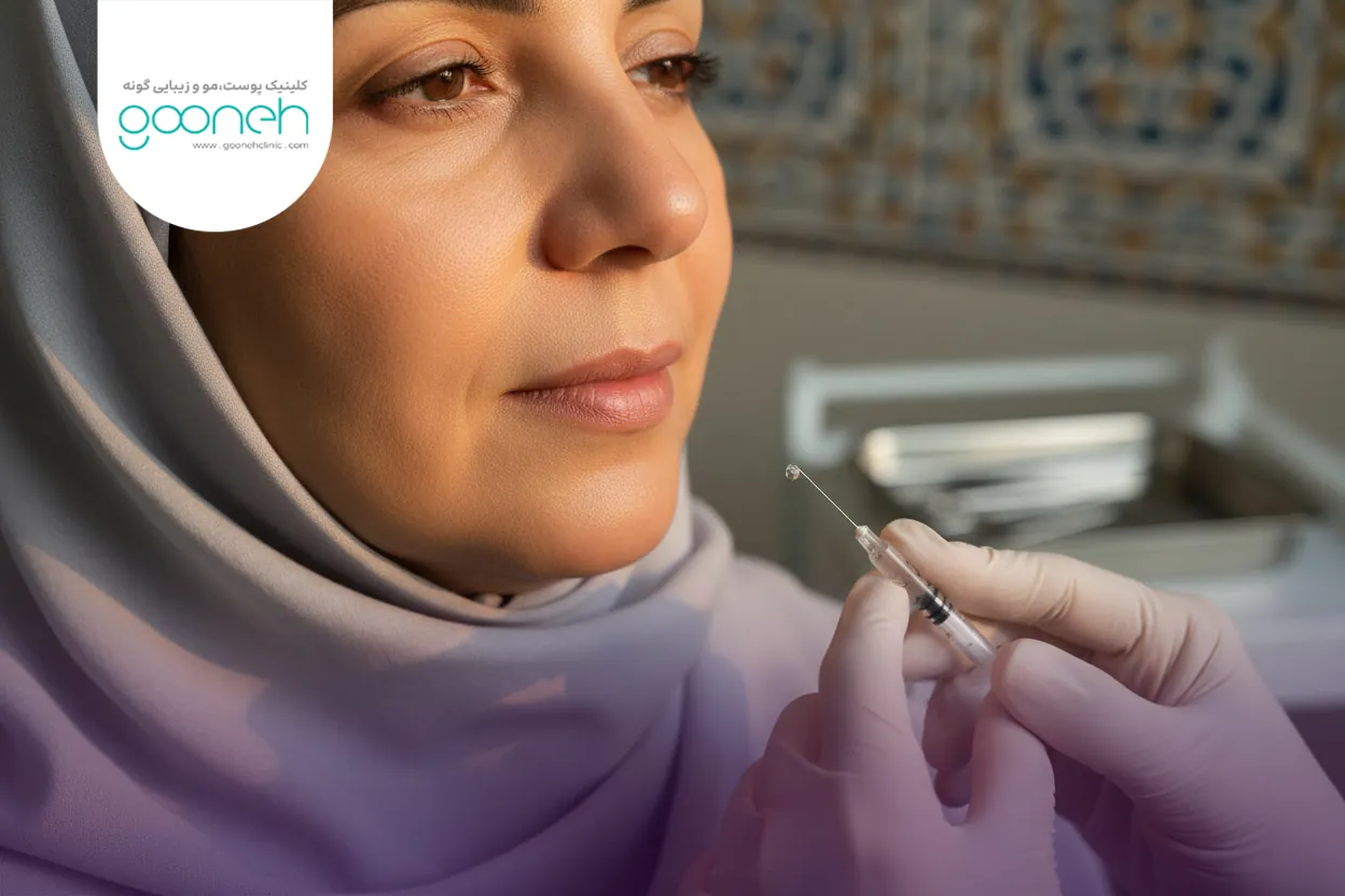 تزریق بوتاکس بینی برای خطوط خرگوشی