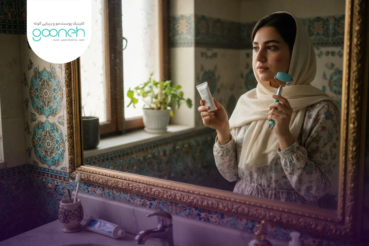 Treatment of acne scars in one day درمان جای جوش در یک روز