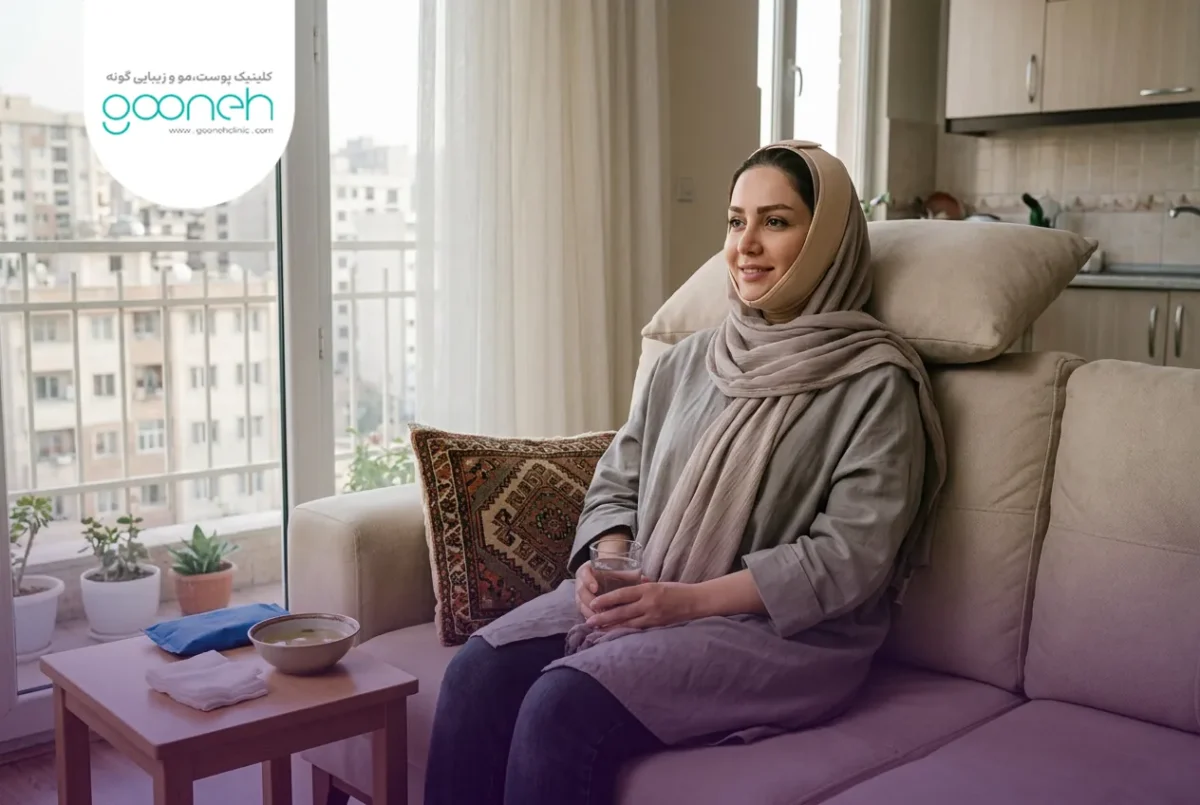 عمل غبغب چند روز استراحت میخواد؟ راهنمای دوره نقاهت و مراقبت
