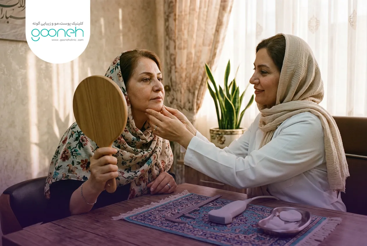 راهنمای انتخاب بین ساکشن غبغب و هایفو