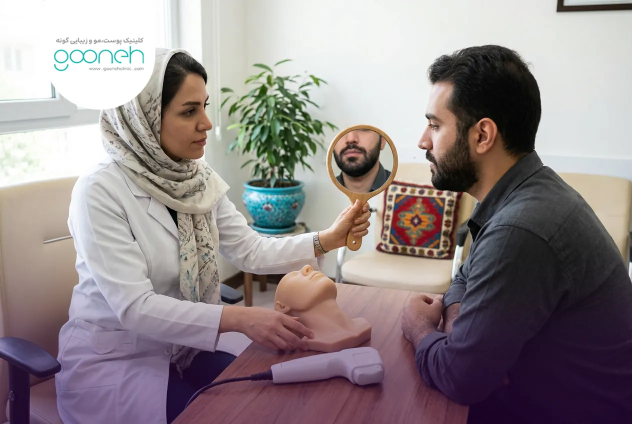 HIFU How many sessions does it take for a double chin تصویر توضیحی درباره تعداد جلسات هایفو غبغب